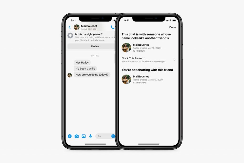 Facebook công bố tính năng an toàn mới trên ứng dụng Messenger 2