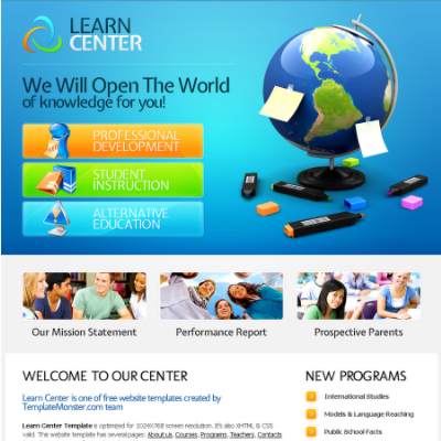 Thiết kế website giáo dục 9