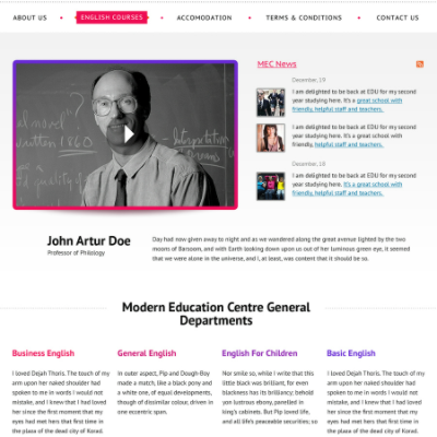 Thiết kế website giáo dục 10