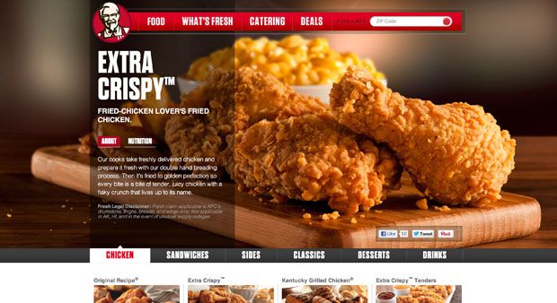 Website của KFC