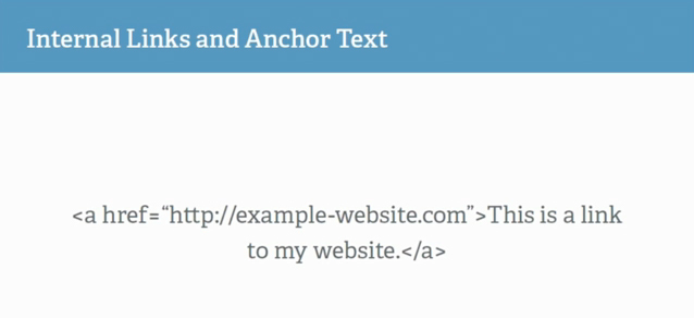 Code của Internal Link và Anchor Text
