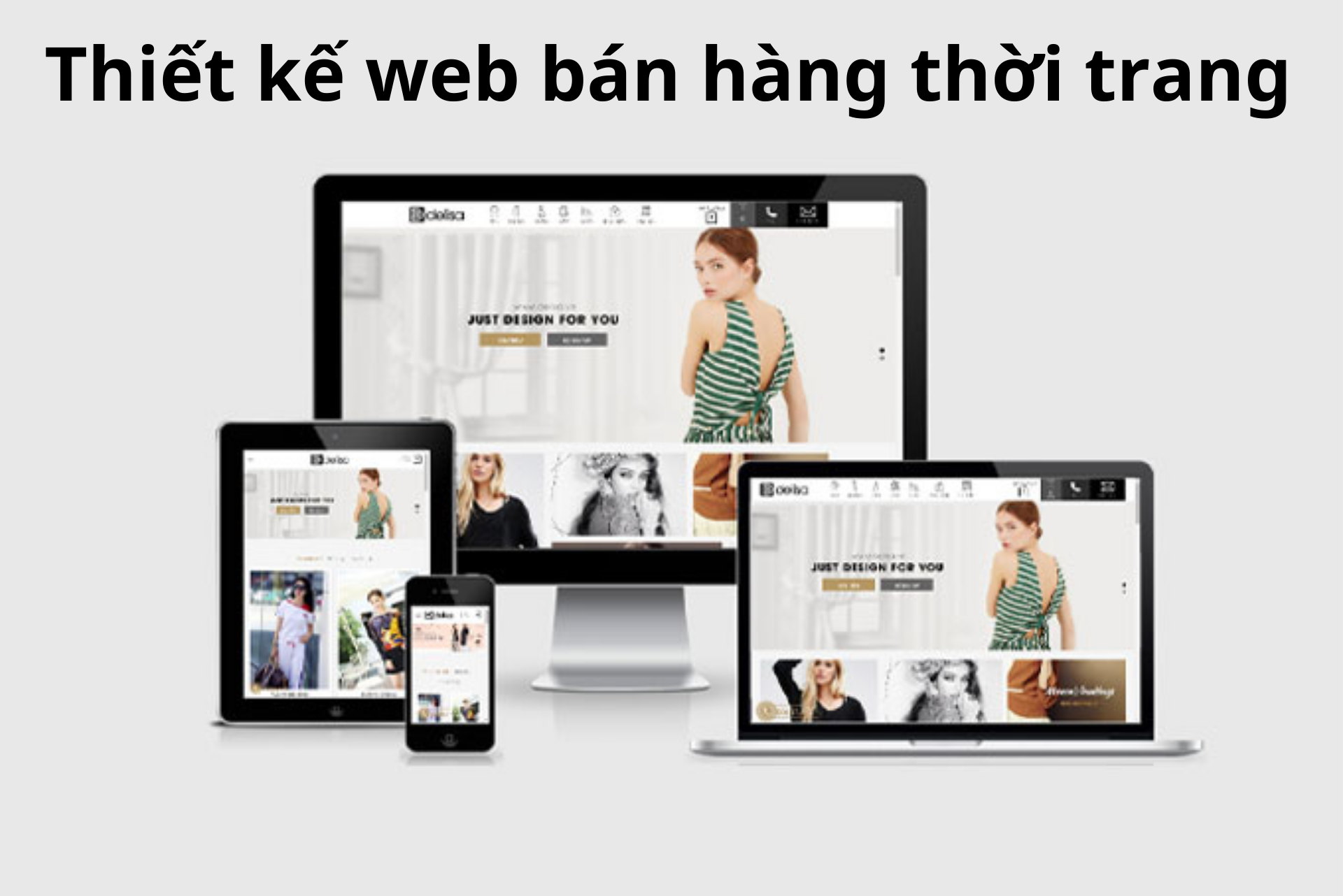Dịch vụ làm web bán quần áo thời trang tại Thanh Hóa Web