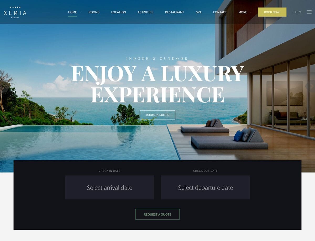 Thiết kế web resort
